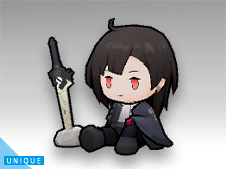 漆黒のぬいぐるみ