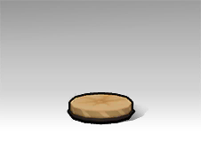 移山廟の座布団