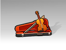 手製のバイオリン