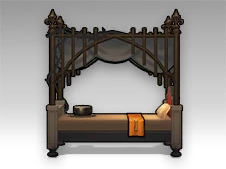貴族の寝台